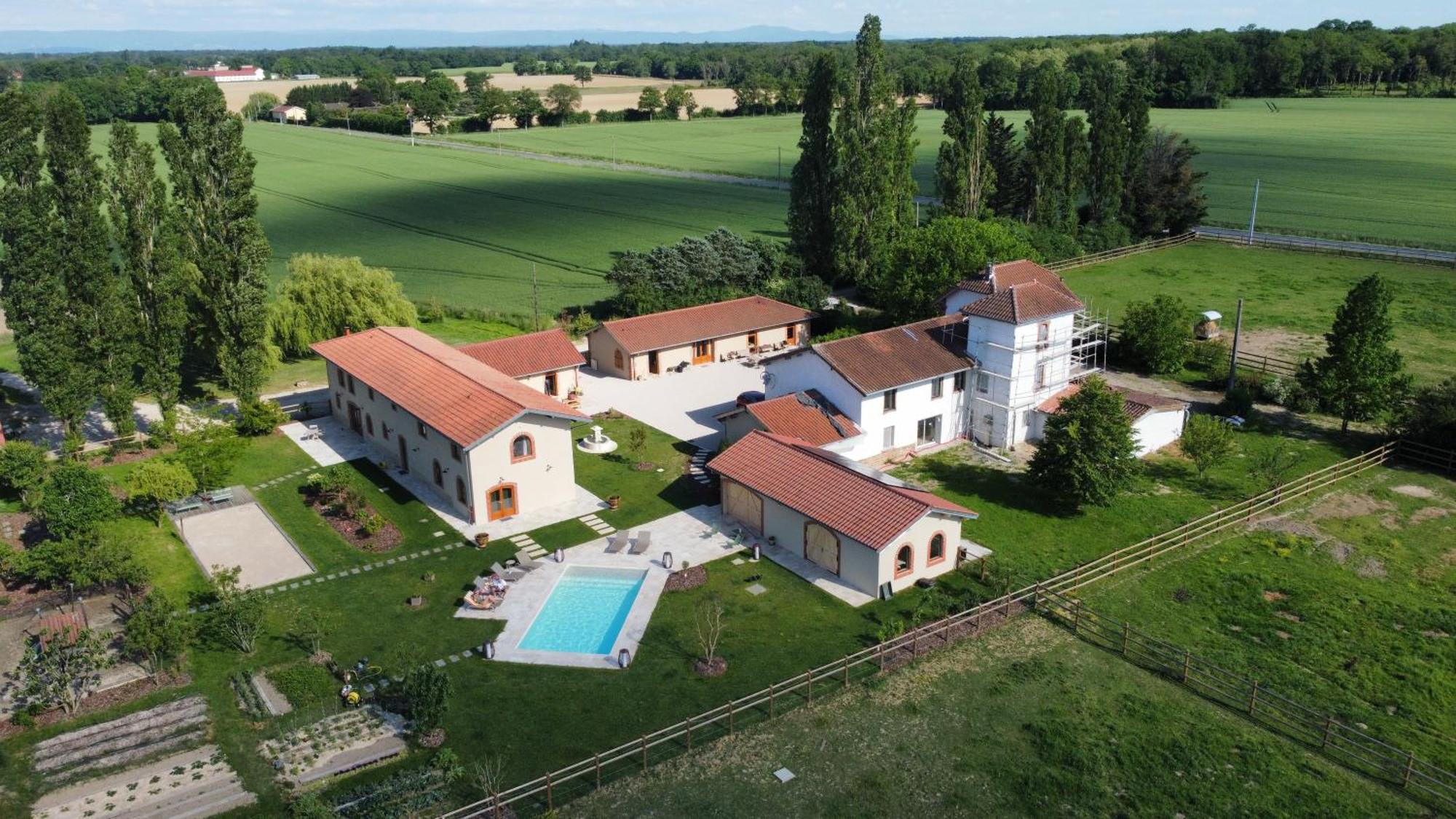 Bed and Breakfast Le Domaine Du Pin Châtillon-sur-Chalaronne Exterior foto