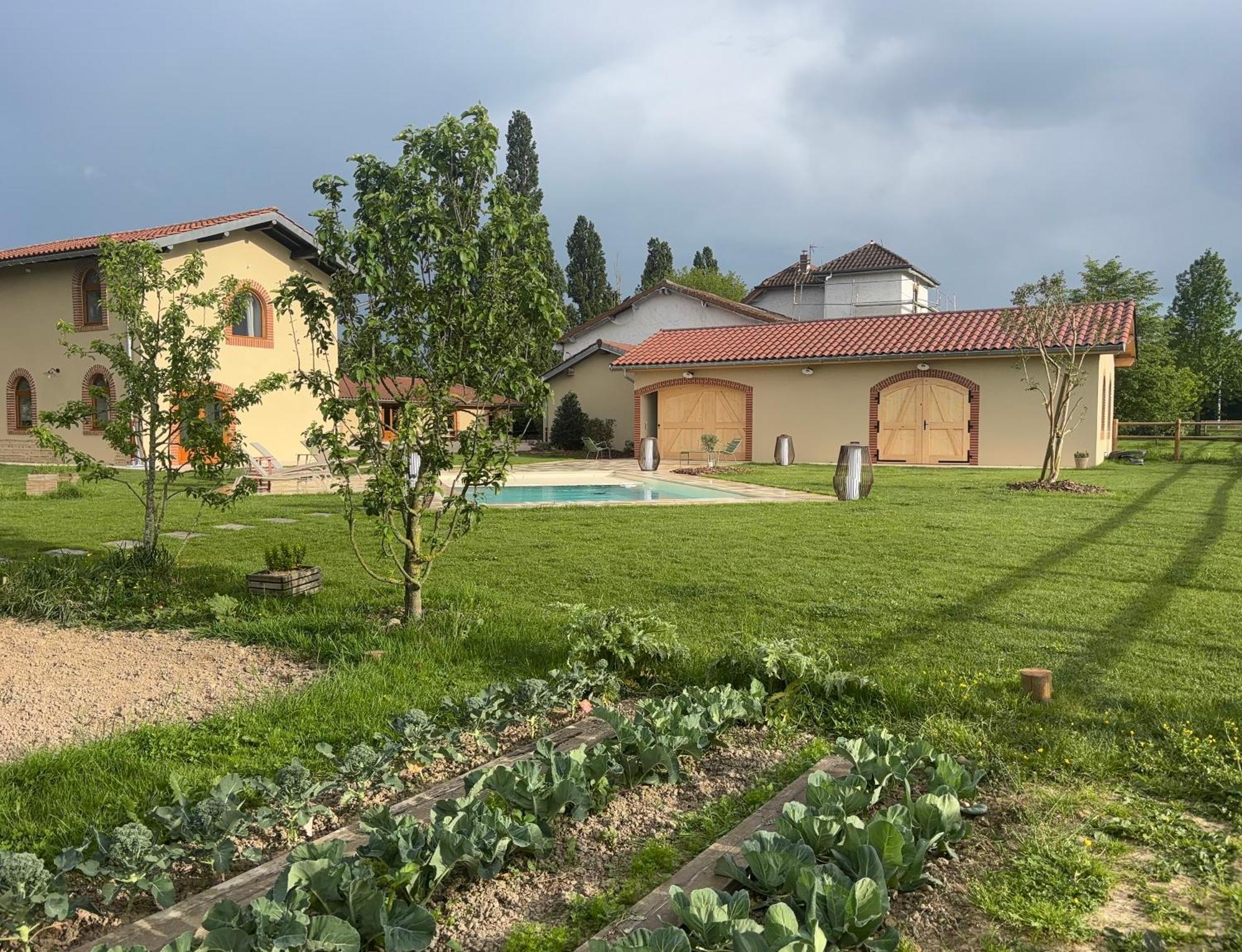 Bed and Breakfast Le Domaine Du Pin Châtillon-sur-Chalaronne Exterior foto